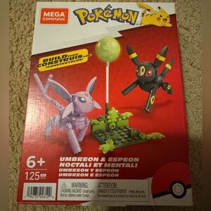 NWT mega construx Pokémon Umbreon & Espeon Building Set by Mega Construx